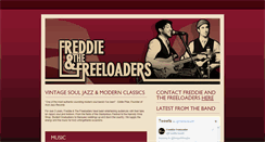Desktop Screenshot of freddieandthefreeloaders.com